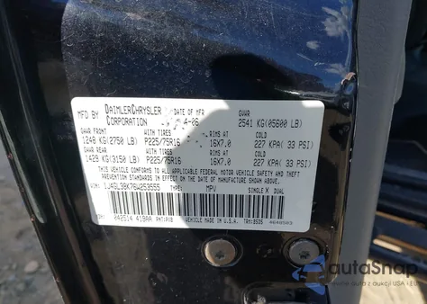 2006 Jeep Liberty Renegade from USA, damaged, VIN 1J4GL38K76W253555